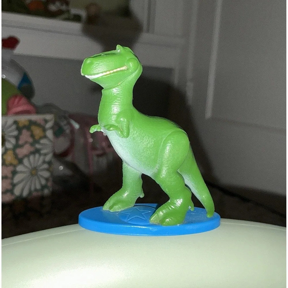 Disney Pixar Toy Story Rex T-Rex Dinosaur 2019 Mattel PVC Figure Cake Topper